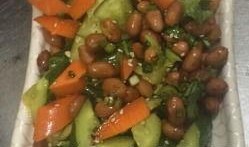 吃瓜吃花生米视频